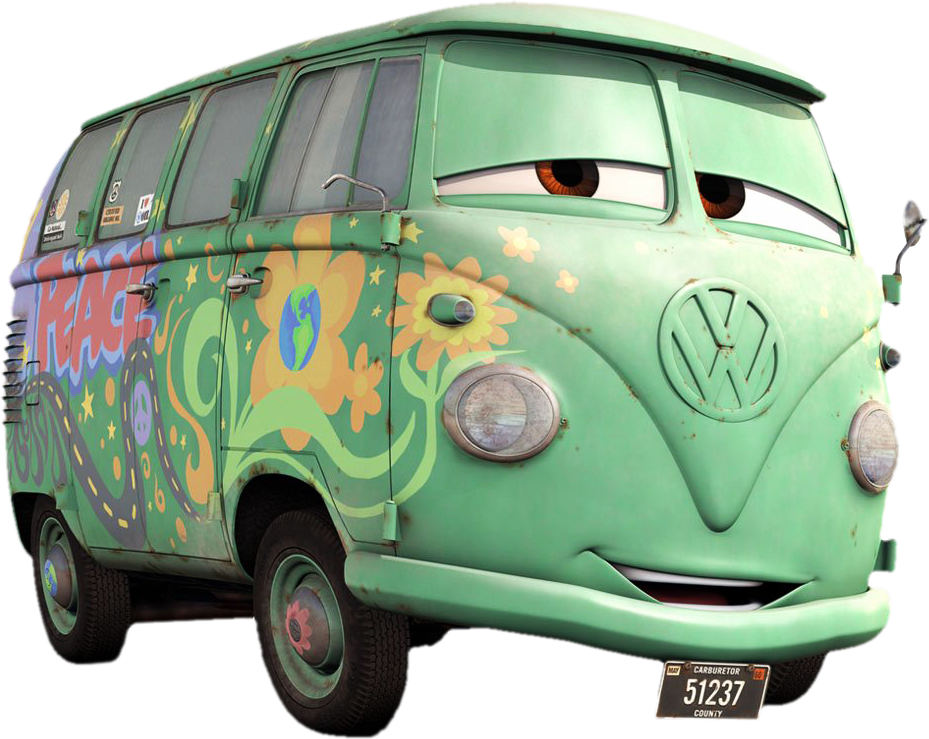 Fillmore from Disney Pixar Cars