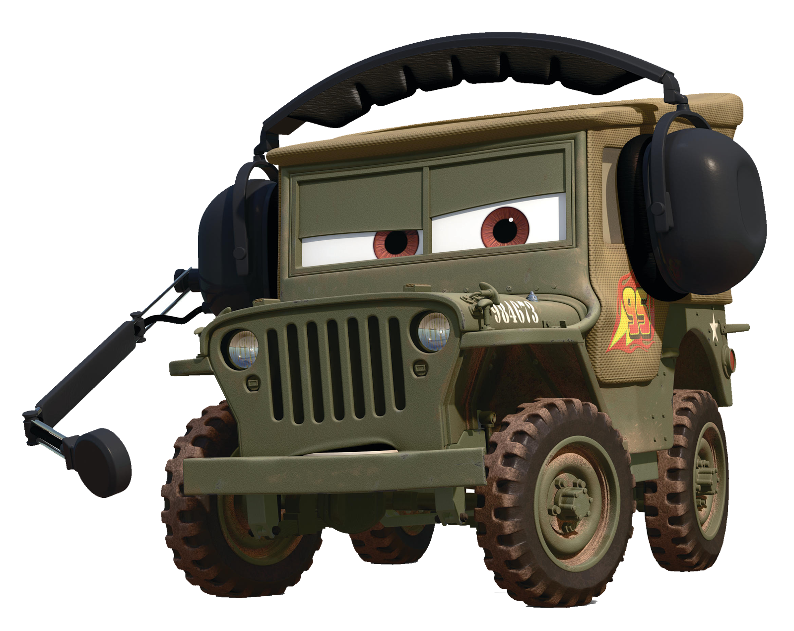 Sarge from Disney Pixar Cars