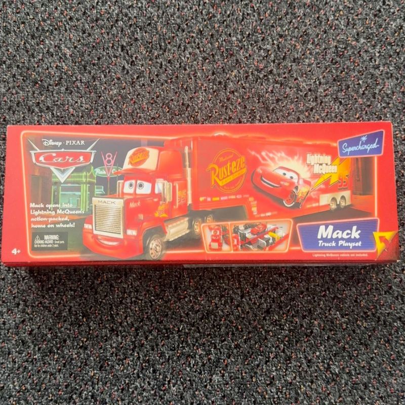 Mack Truck Playset — Rare Pixar Cars Diecast