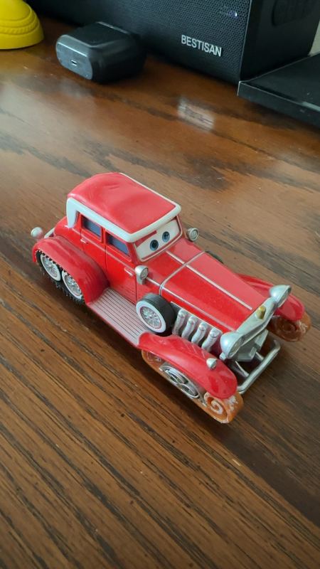 Holiday Santa Car — Rare Pixar Cars Diecast