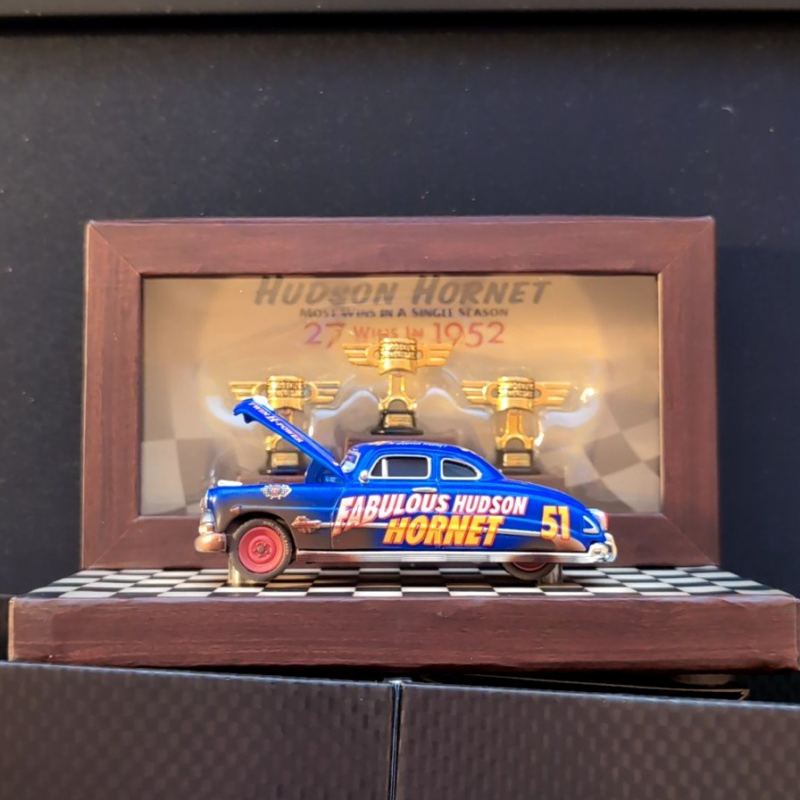 Dirt Track Fabulous Hudson Hornet — Rare Pixar Cars Diecast